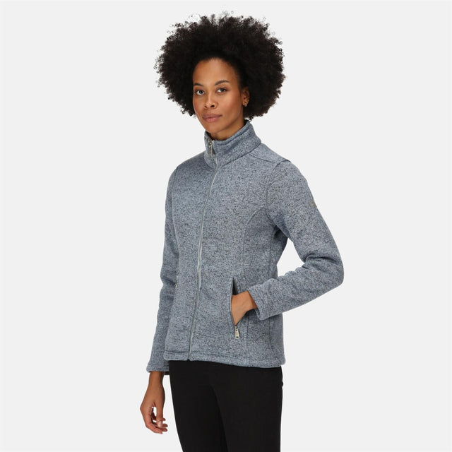 Regatta Razia II Womens Knit Heavyweight Warm Full Zip Fleece Jacket - Just £34.99! Shop now at Warwickshire Clothing.