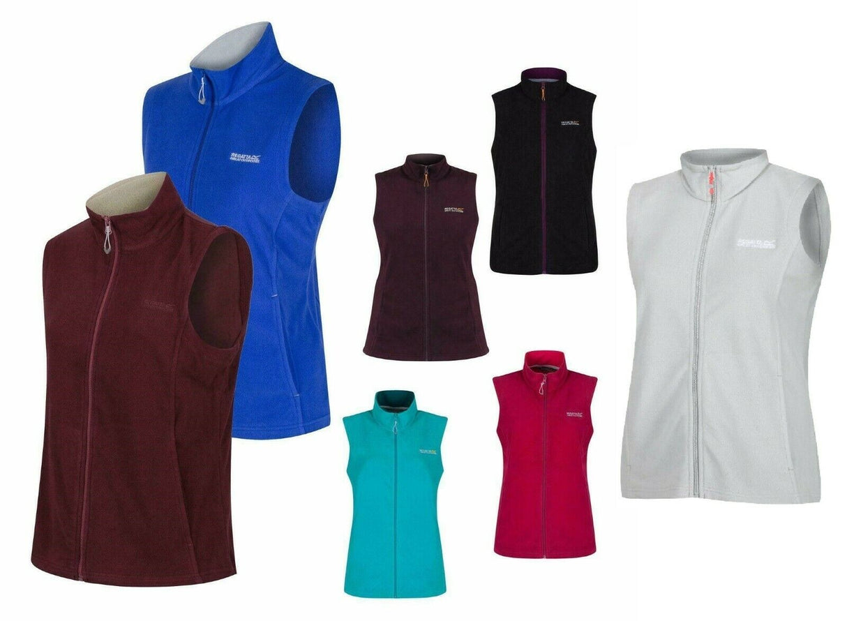 Regatta Womens Full Zip Bodywarmer Sweetness Micro Fleece - Just £13.99! Shop now at Warwickshire Clothing.