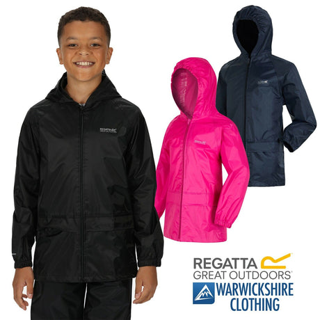 Regatta Kids Stormbreak Waterproof Jacket - Just £10.99! Shop now at Warwickshire Clothing.