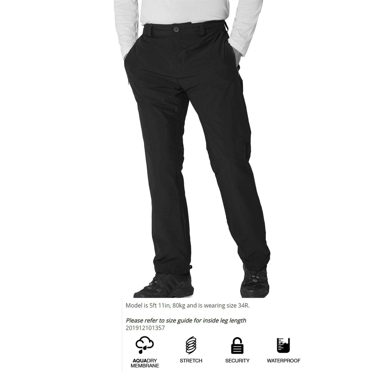 Craghoppers Mens Pro Waterproof Stretch Trousers - Just £59.99! Shop now at Warwickshire Clothing.