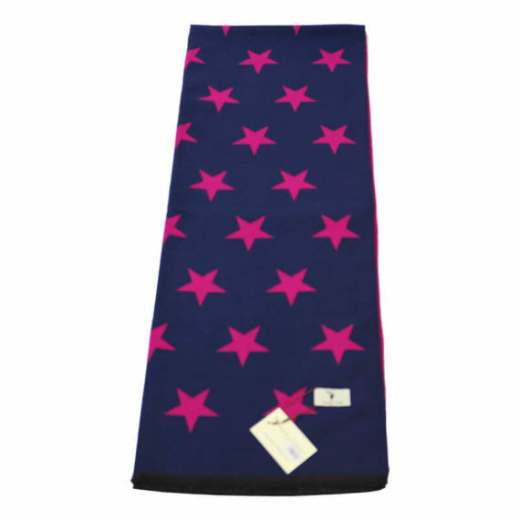 House of Tweed Star Pattern Luxury Ladies Scarf Womens Scarves Nature Warm - Just £12.99! Shop now at Warwickshire Clothing.