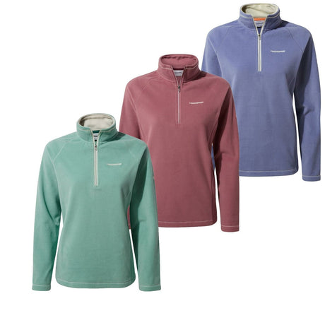 Craghoppers Miska V Womens Half Zip Long Sleeved Fleece - Just £19.99! Shop now at Warwickshire Clothing.