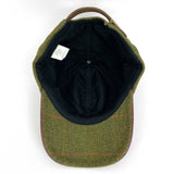 Hazy Blue Mens Leather Peak Tweed Cap One Size - Just $16.99! Shop now at Warwickshire Clothing. Free Dellivery.