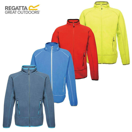 Regatta Mens Ashmore Micro Fleece Full Zip Jacket - Just £12.99! Shop now at Warwickshire Clothing.