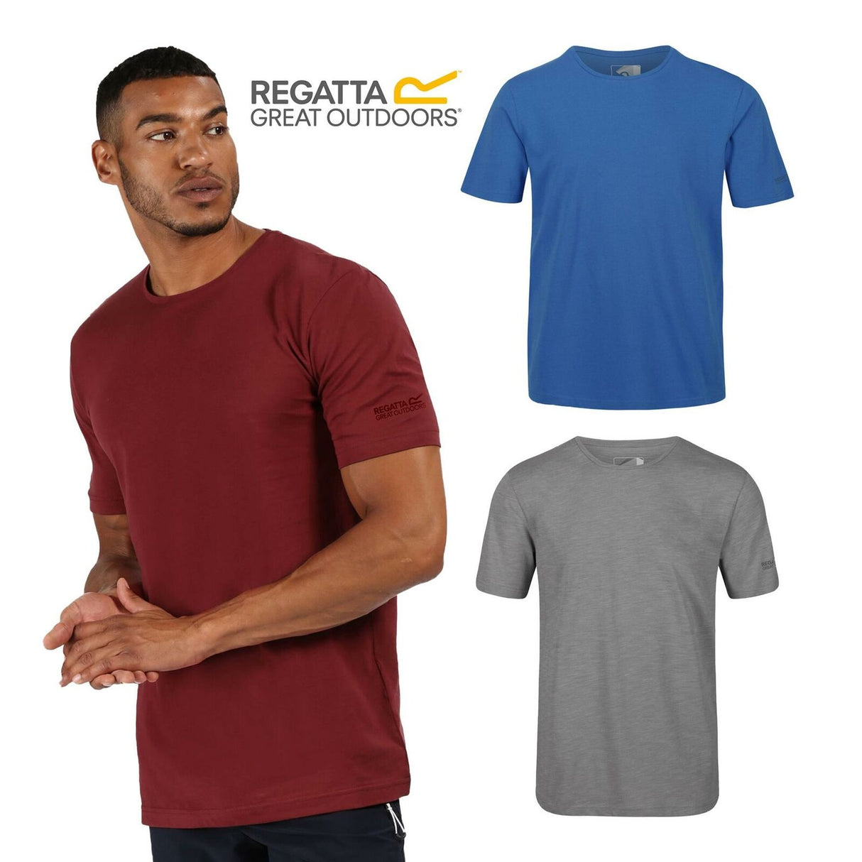 Regatta Mens Active Tait T-Shirt Coolweave - Just £8.99! Shop now at Warwickshire Clothing.