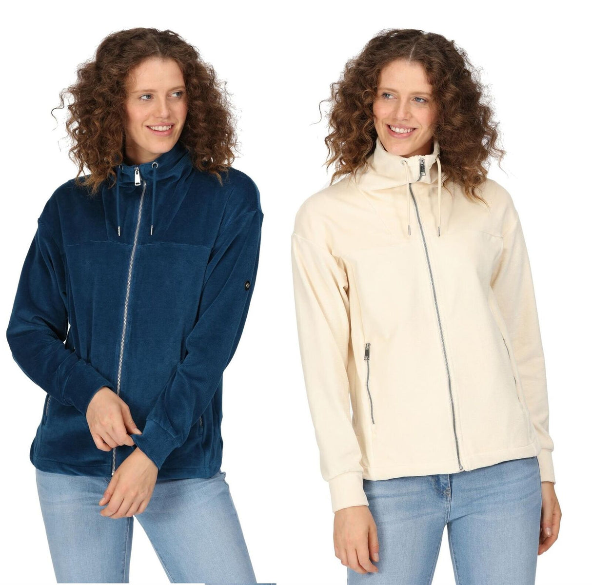 Regatta Womens Jessalyn Full Zip Velour Fleece Jacket - Just £19.99! Shop now at Warwickshire Clothing.