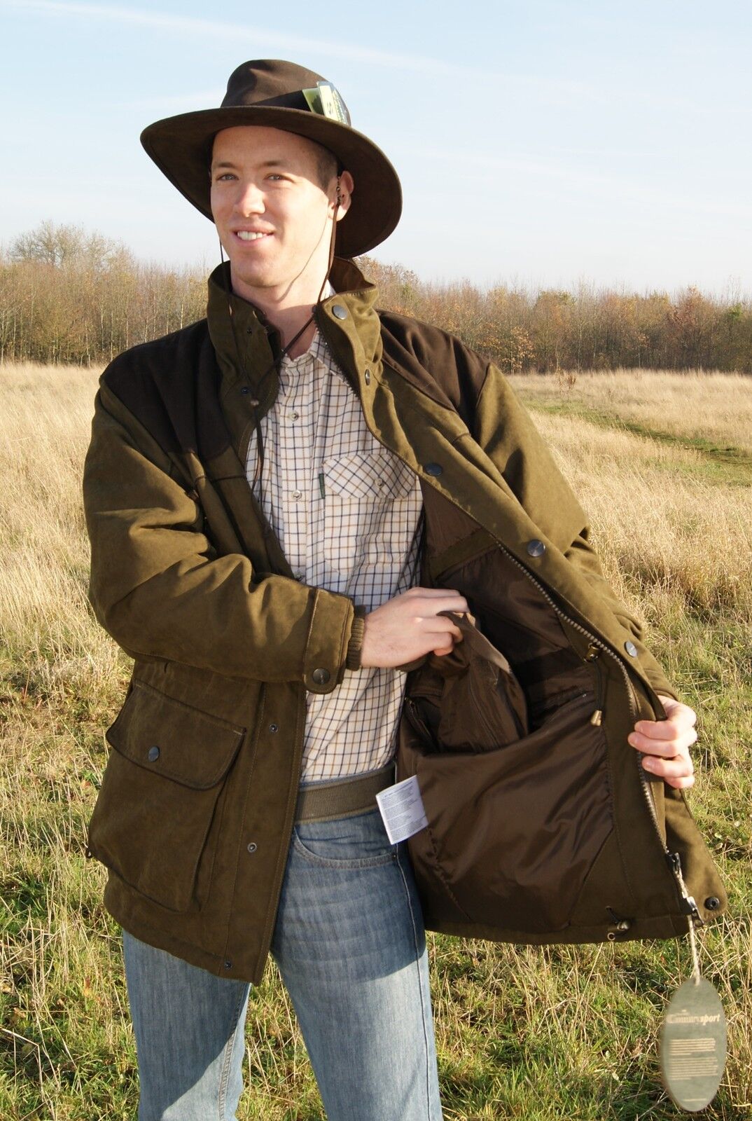 Sherwood Forest Kensington Mens Waterproof Shooting Jacket - Just £159.99! Shop now at Warwickshire Clothing.