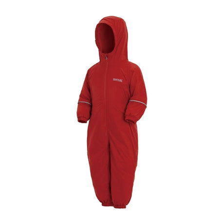 Regatta Kids Splosh Waterproof Padded All In One Rain Suit - Just £19.99! Shop now at Warwickshire Clothing.