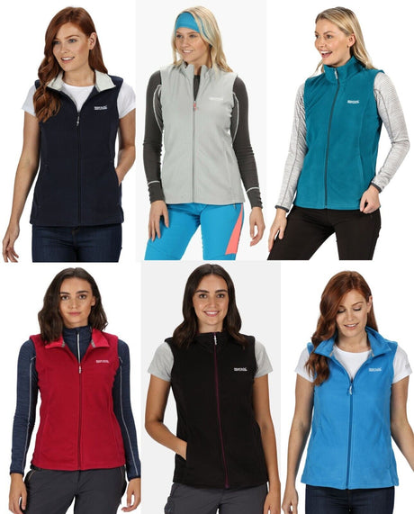 Regatta Womens Full Zip Bodywarmer Sweetness Micro Fleece - Just £13.99! Shop now at Warwickshire Clothing.