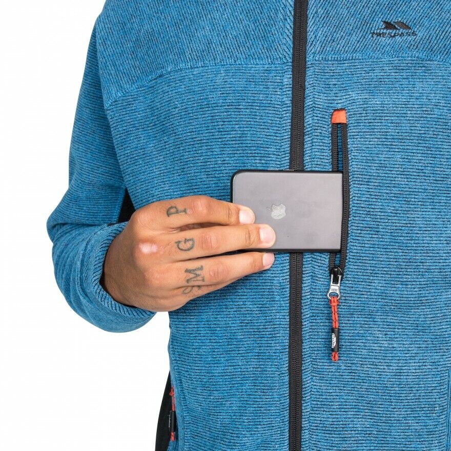 Trespass Mens Jynx Warm Fleece Full Zip Jacket - Just £34.99! Shop now at Warwickshire Clothing.