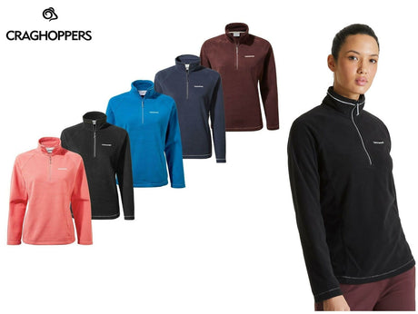 Craghoppers Womens Miska VI Half Zip Lightweight Fleece - Just £19.99! Shop now at Warwickshire Clothing.
