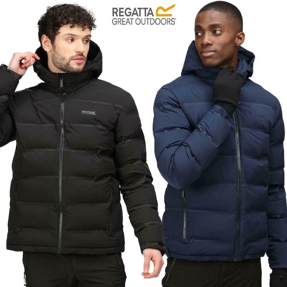 Regatta Mens Thermisto Water Repellent Durable Hooded Padded Puffer Jacket - Just £47.99! Shop now at Warwickshire Clothing.