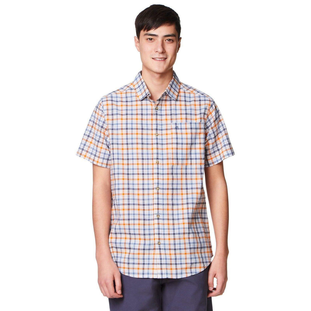 Craghoppers Mens Holbrook Cool Lightweight Short Sleeved Check Shirt - Just £19.99! Shop now at Warwickshire Clothing.