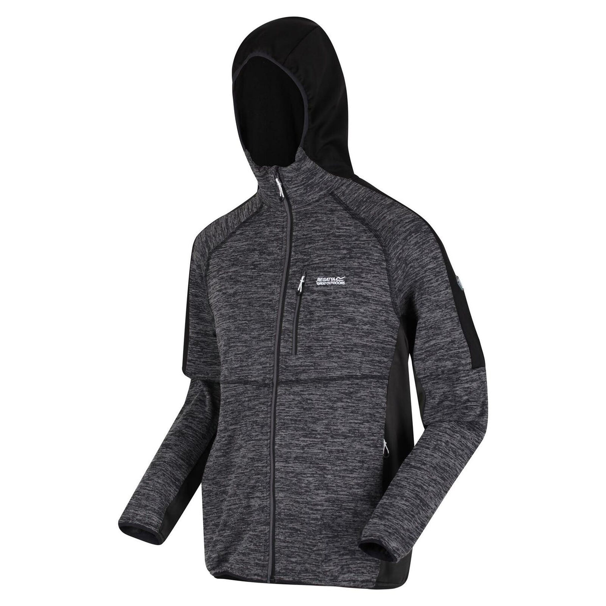 Regatta Men's Cadford II Full Zip Hooded Fleece - Just £24.99! Shop now at Warwickshire Clothing.