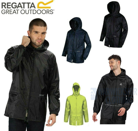 Regatta Mens & Womens Stormbreak Waterproof Hooded Rain Coat - Just £12.99! Shop now at Warwickshire Clothing.