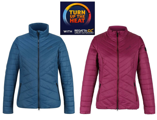 Regatta Womens Voltera Loft Heated Insulated Quilted Hooded Coat Jacket - Just £54.99! Shop now at Warwickshire Clothing.