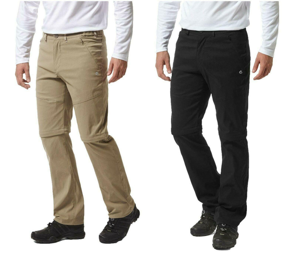 Craghoppers Mens KIWI PRO II Convertible Stretch Zip Off Trousers - Just £39.99! Shop now at Warwickshire Clothing.