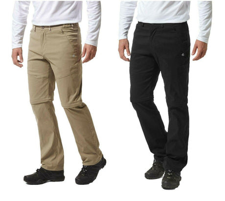 Craghoppers Mens KIWI PRO II Convertible Stretch Zip Off Trousers - Just $39.99! Shop now at Warwickshire Clothing. Free Dellivery.