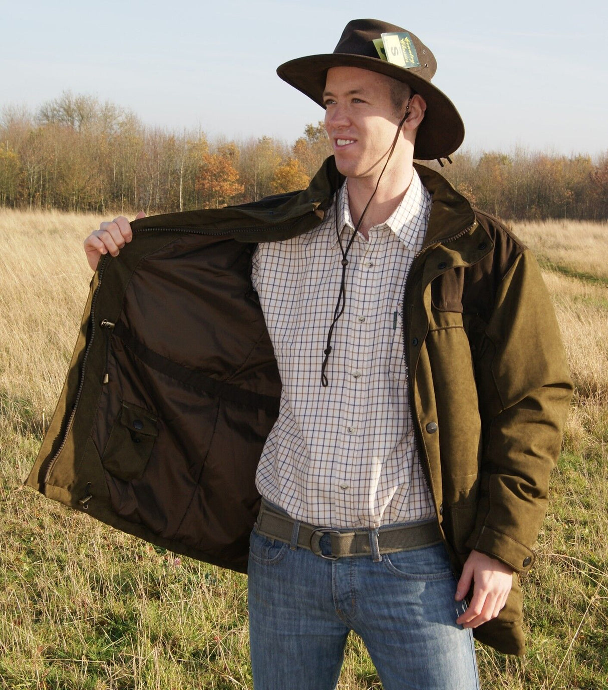 Sherwood Forest Kensington Mens Waterproof Shooting Jacket - Just £159.99! Shop now at Warwickshire Clothing.