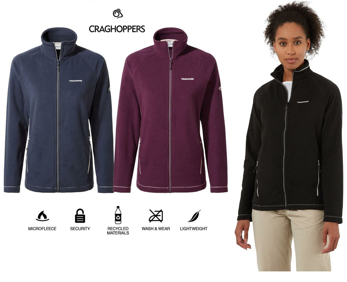 Craghoppers Womens Miska III Lightweight Full Zip Fleece Jacket - Just £32.90! Shop now at Warwickshire Clothing.