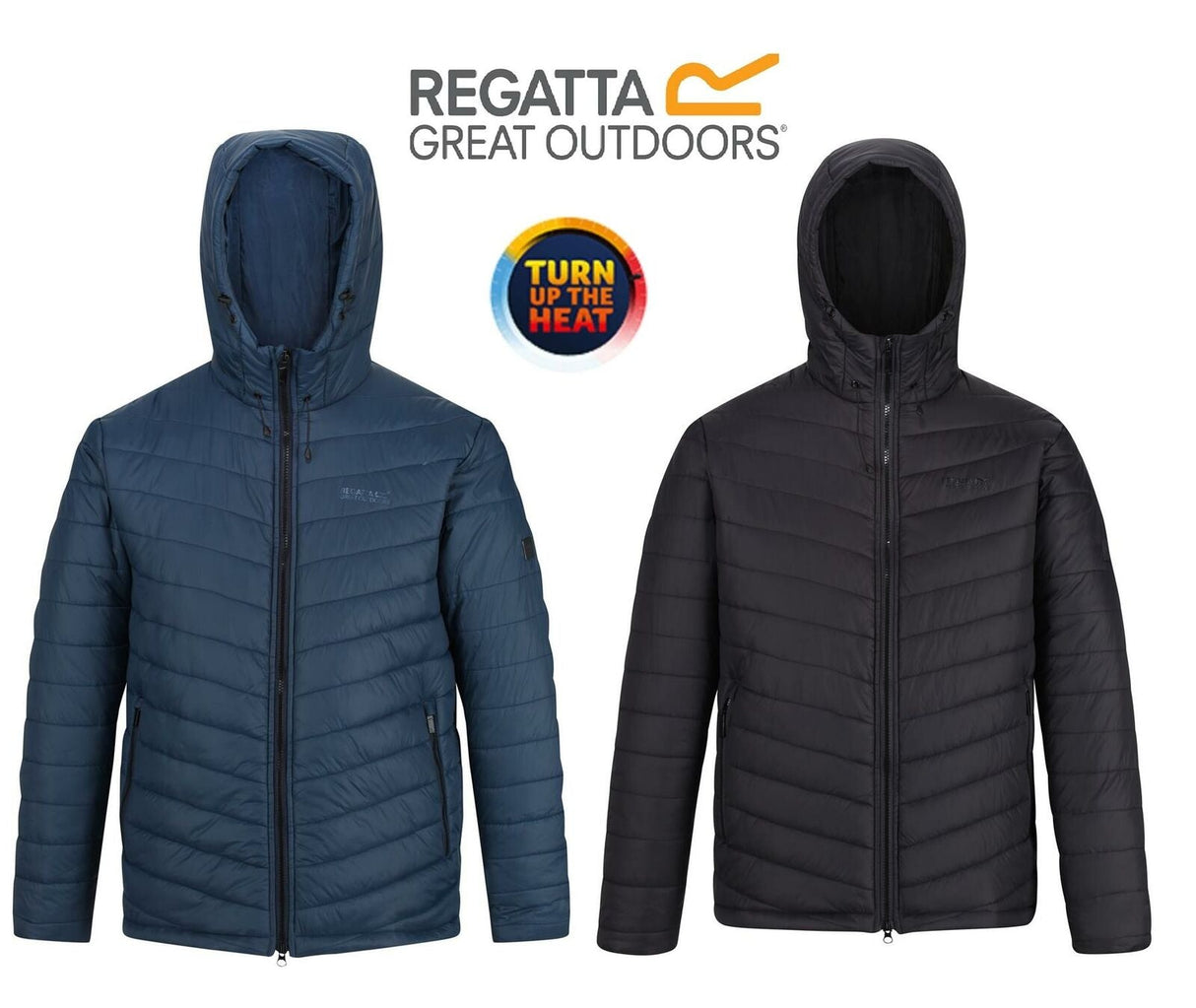 Regatta Mens Volter Loft Heated Insulated Quilted Hooded Jacket - Just £64.99! Shop now at Warwickshire Clothing.