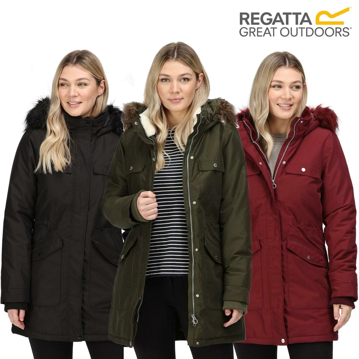 Regatta Women's Samiyah Waterproof Insulated Parka Jacket - Just £39.99! Shop now at Warwickshire Clothing.