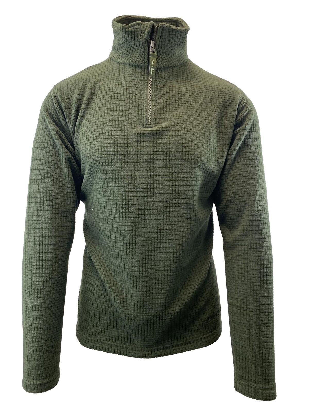Hazy Blue Mens Half Zip Pullover Fleece - Brooklyn - Just £17.90! Shop now at Warwickshire Clothing.