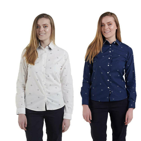 Hazy Blue Womens Long Sleeve Shirt - Leesha - Just £16.99! Shop now at Warwickshire Clothing.