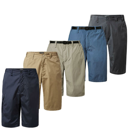 Craghoppers Mens Kiwi Pro Long Shorts With Zipped Pockets - Just £26.99! Shop now at Warwickshire Clothing.