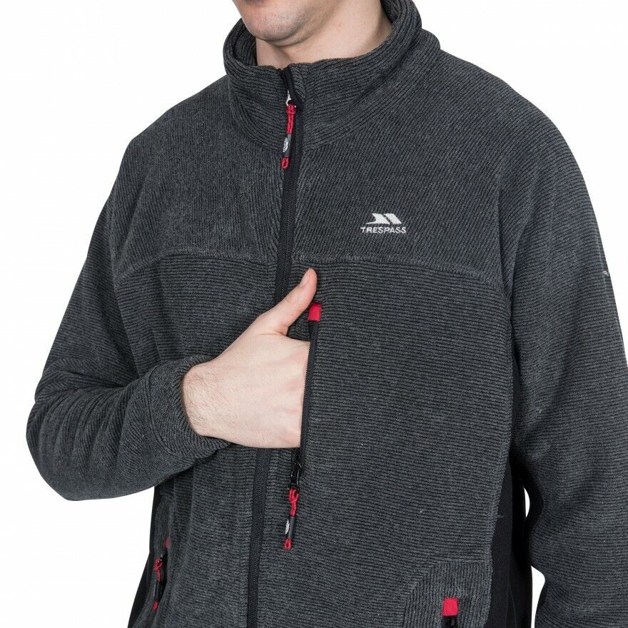 Trespass Mens Jynx Warm Fleece Full Zip Jacket - Just £34.99! Shop now at Warwickshire Clothing.