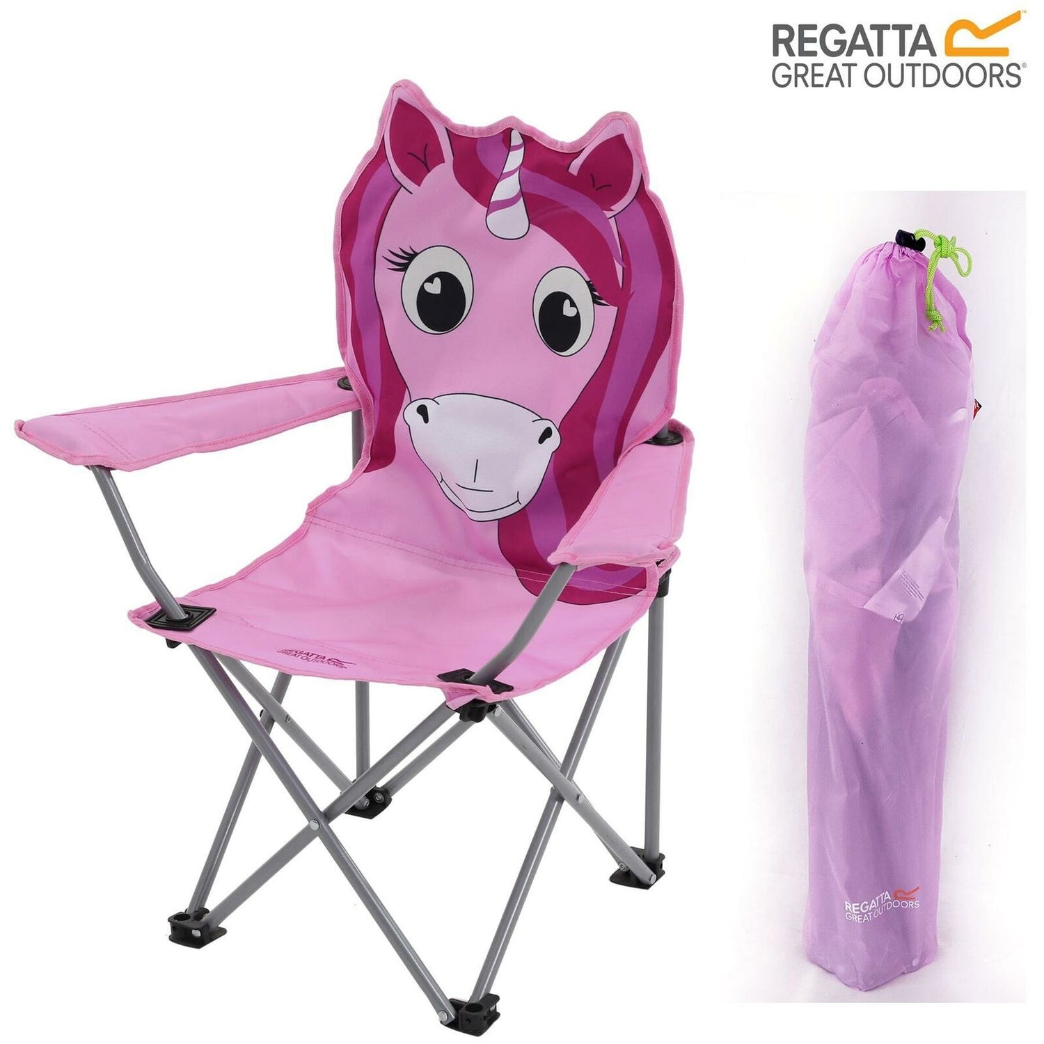 Regatta Kids Camping Lightweight Folding Chair - Ideal for Boys and Girls - Just £17.99! Shop now at Warwickshire Clothing.
