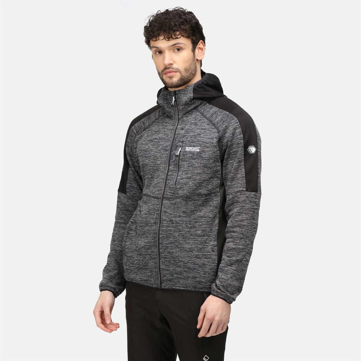 Regatta Men's Cadford II Full Zip Hooded Fleece - Just £24.99! Shop now at Warwickshire Clothing.