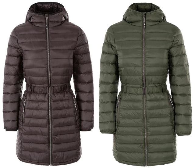 Trespass Womens Padded Santuzza Jacket Longer Length - Just £54.99! Shop now at Warwickshire Clothing.