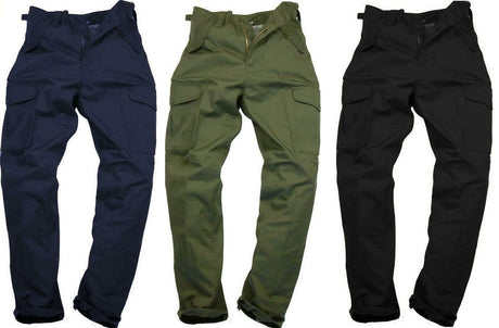 Blue Castle Mens Combat Cargo Work Trousers Regular Leg - Just £17.99! Shop now at Warwickshire Clothing.