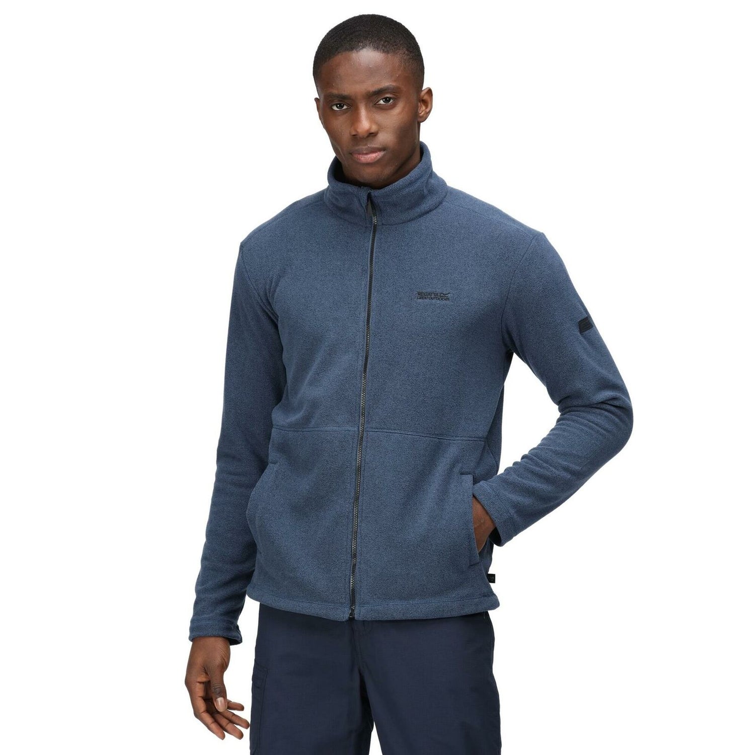 Regatta Mens Eilon Anti Pilling Full Zip Fleece Jacket - Just £19.99! Shop now at Warwickshire Clothing.
