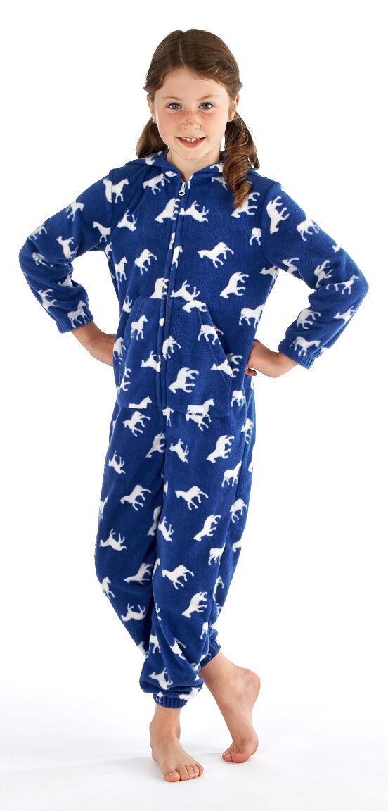 Childrens Onezee Dog Cow In One Pyjamas Full Suite Animal Sleepwear Girls Boys - Just £12.99! Shop now at Warwickshire Clothing.