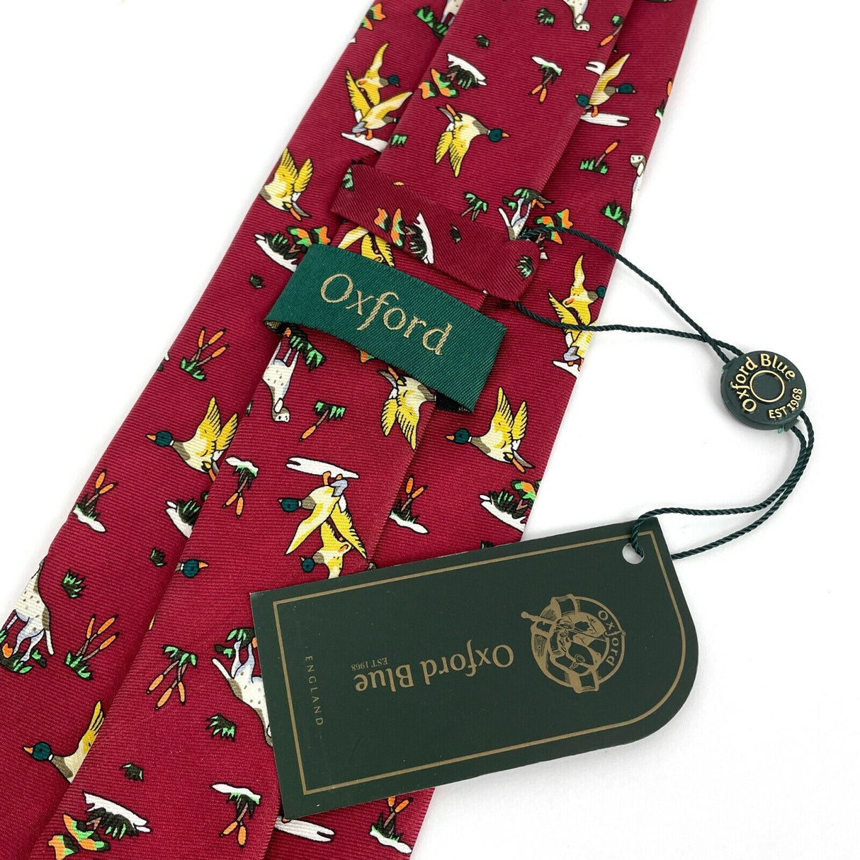 Country Classics Oxford Blue Mens Tie - Just £11.99! Shop now at Warwickshire Clothing.