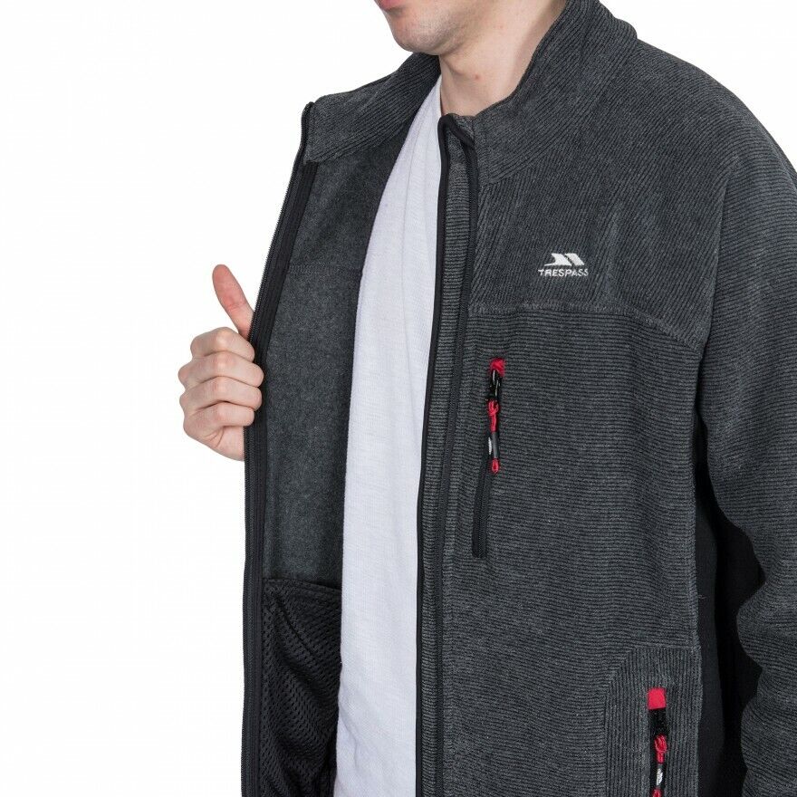 Trespass Mens Jynx Warm Fleece Full Zip Jacket - Just £34.99! Shop now at Warwickshire Clothing.
