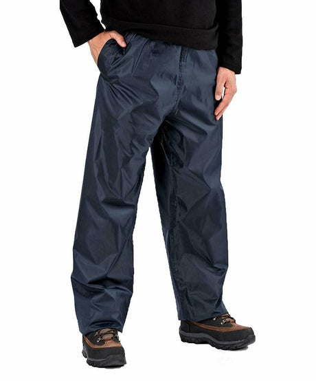 Hazy Blue Unisex Mens Womens Storm Proof Waterproof Over Trousers - Just £8.99! Shop now at Warwickshire Clothing.