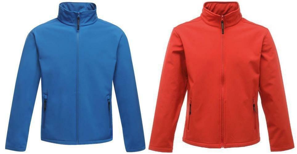 Regatta Mens Classic 3 Layer Printable Softshell Zip Up Jacket - Just £18.99! Shop now at Warwickshire Clothing.