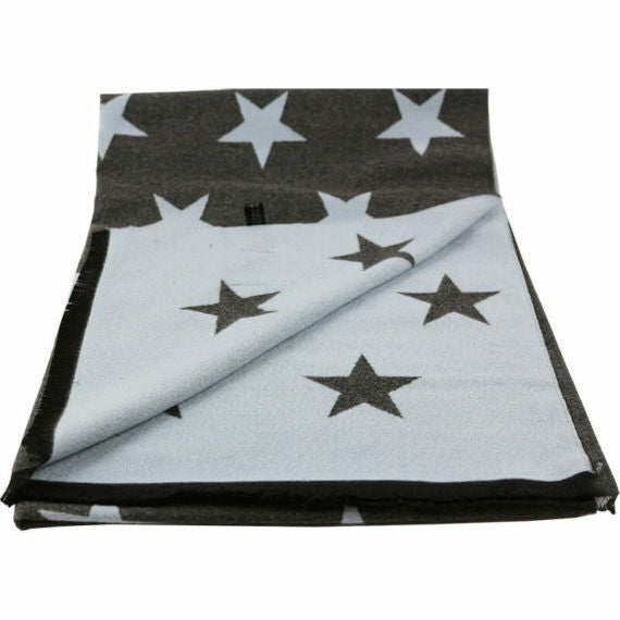 House of Tweed Star Pattern Luxury Ladies Scarf Womens Scarves Nature Warm - Just £12.99! Shop now at Warwickshire Clothing.