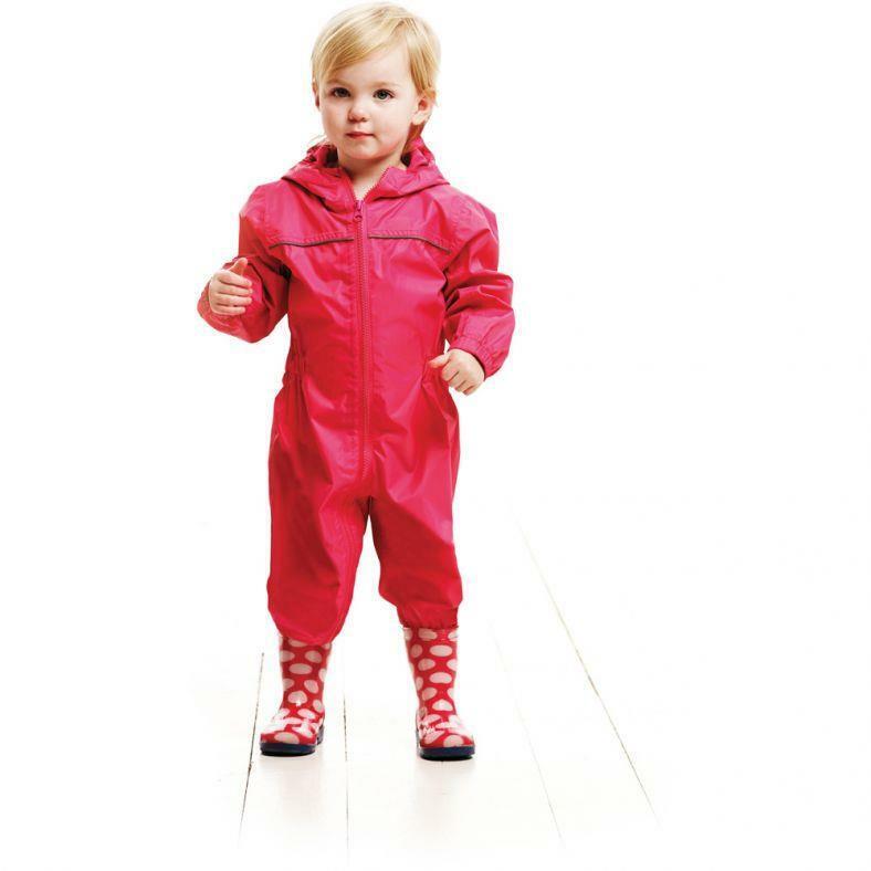 Regatta Kids Rain All in One Waterproof Suit - Just £12.99! Shop now at Warwickshire Clothing.