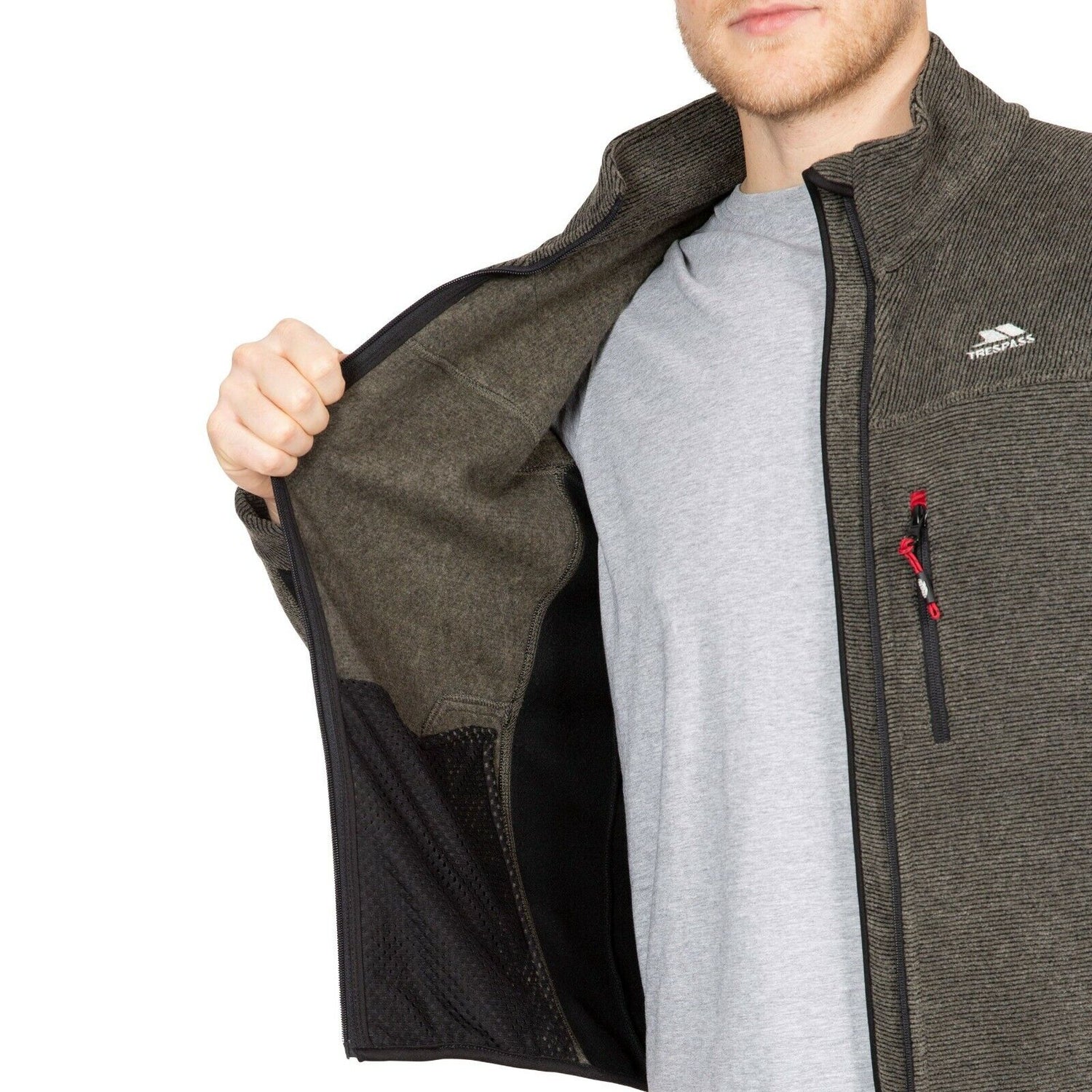 Trespass Mens Jynx Warm Fleece Full Zip Jacket - Just £34.99! Shop now at Warwickshire Clothing.