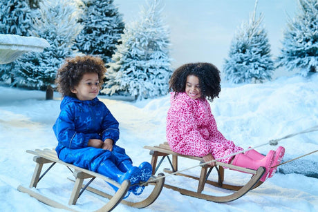 Regatta Kids Penrose Fleece Lined Snowsuit All In One Water Repellent Girls Boys - Just £19.99! Shop now at Warwickshire Clothing.