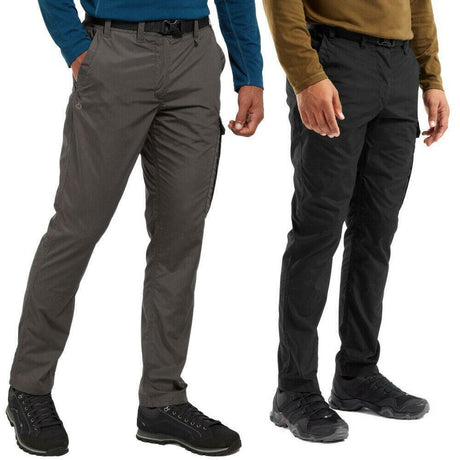 Craghoppers Mens Kiwi Slim Nosi Defence Walking Trousers with Belt - Just £29.99! Shop now at Warwickshire Clothing.