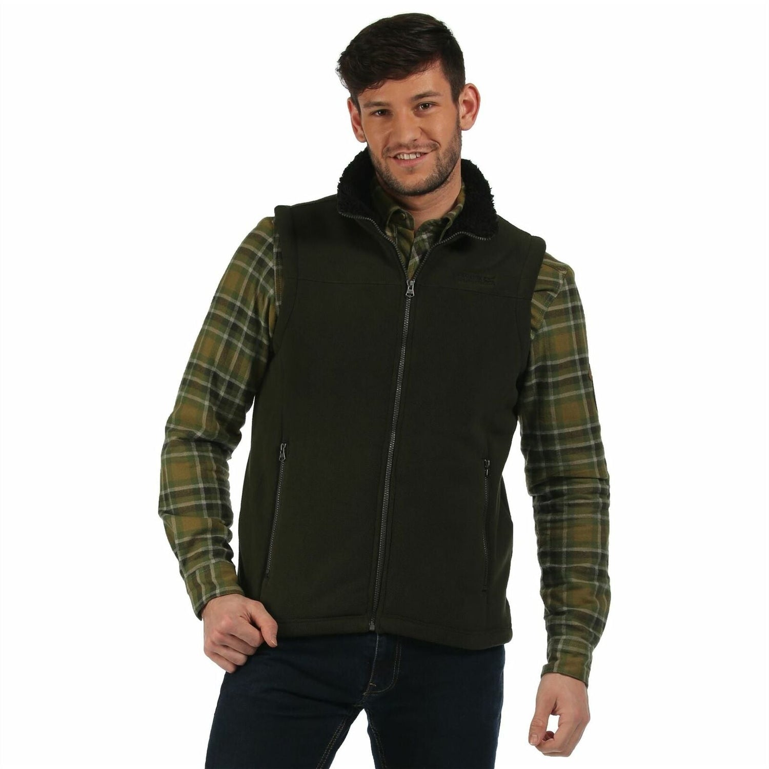 Regatta Mens Rafferty Fleece Full Zip Body warmer Walking Gilet Vest - Just £18.99! Shop now at Warwickshire Clothing.