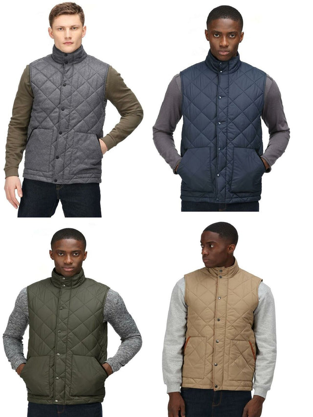Regatta Mens Londyn Quilted Insulated Bodywarmer - Just £29.99! Shop now at Warwickshire Clothing.