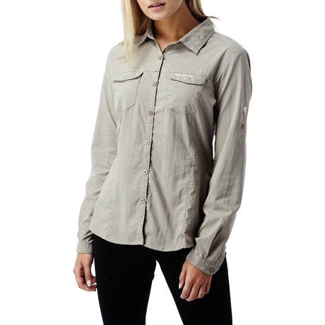 Craghoppers Womens Nosilife Adventure Long Sleeve Shirt - Just $49.99! Shop now at Warwickshire Clothing. Free Dellivery.