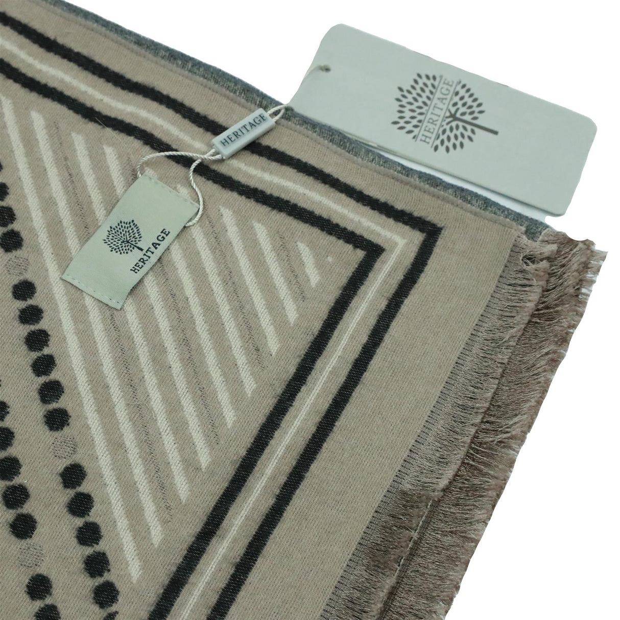 Heritage Warm Cashmere Pashmina Soft Feel Scarve - Aztec - Just £13.99! Shop now at Warwickshire Clothing.