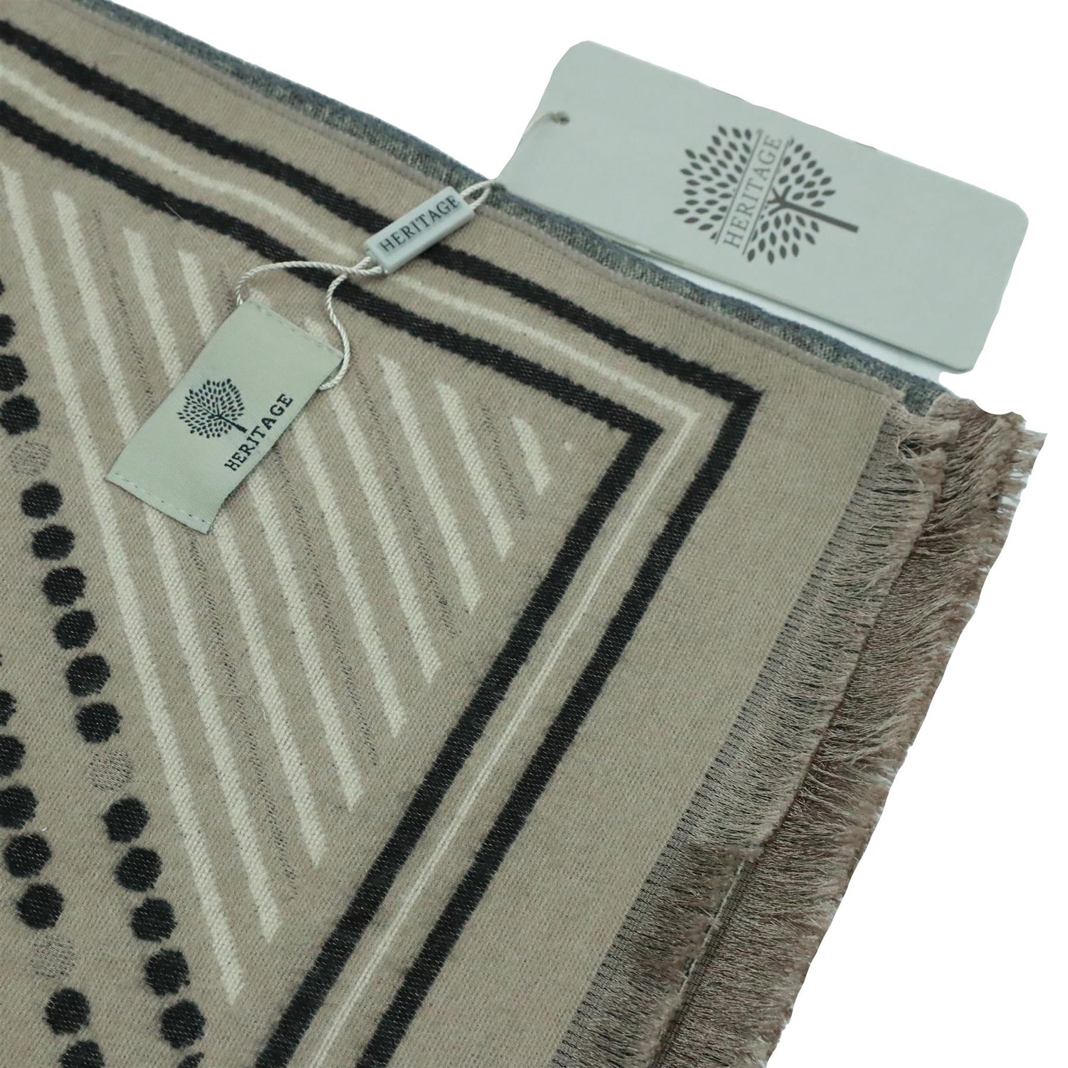 Heritage Warm Cashmere Pashmina Soft Feel Scarve - Aztec - Just £13.99! Shop now at Warwickshire Clothing.